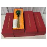 5 Anheuser World Select tap handles in boxes