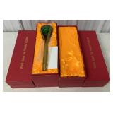 5 Anheuser World Select tap handles in boxes