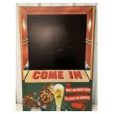 Budweiser Beer cardboard standee