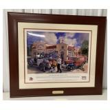 A Case of Gratitude Anheuser Busch framed art