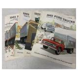 26 1962 Ford Truck brochures; 4 different