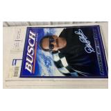 Dale Earnhardt Busch Beer poster displays