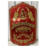 Budweiser King of Beers sign
