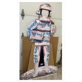 Natural Light Halloween cutout stand up display