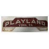 Playland York, PA license plate topper