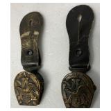 2 Anheuser Busch hat clips