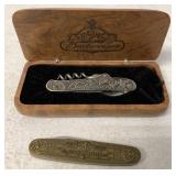 Budweiser 125th Anniv. Knife and Utica