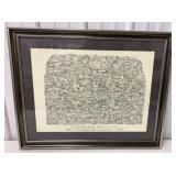 2011 Framed Chambersburg PA Lithograph