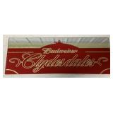 Budweiser Clydesdales mirrored glass