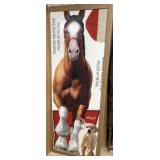 Budweiser Clydesdale Stand Up new in open box