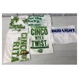 (5) Bud Light T-Shirts