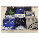 (9) AB/Bud Light/Budwiser/Eagles T-Shirts