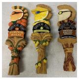 3 Shock Top tap handles