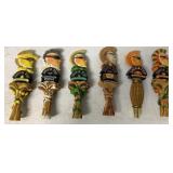 6 Shock Top beer tap handles