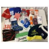 lot of beer advertising