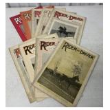 (10) 1917 The Rider and Driver Magazines