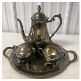 Budweiser 100 Years F.B. Rogers tea set