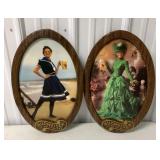 2 Budweiser King of Beers art pieces