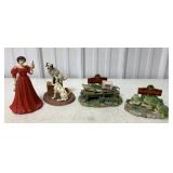 lot of 4 Anheuser Busch Figurines