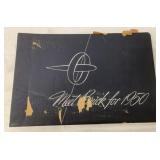 Meet Buick for 1950 Binder/Car/Dealer Info