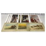 (9) Anheuser Busch/Budweiser Prints/Posters