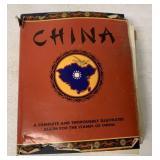 large Chinese stamp album