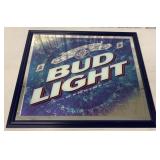 Bud Light framed mirror