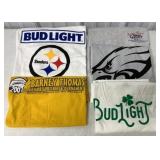(5) Bud Light/Eagles T-Shirts