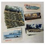 10+ automobile advertising postcards