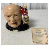Royal Doulton Winston Churchill character jug