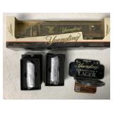 Yuengling Ertl truck, lighters + beverage bench