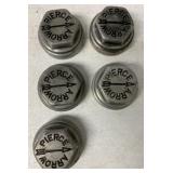 5 Pierce Arrow automobile grease hubs