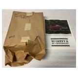 90+ 1967 Chevy II brochures