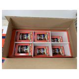 2003 Budweiser Holiday Stein display w/9 steins