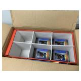 2002 Budweiser Holiday Stein display w/4 steins