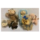 6 Cabbage Patch Kids animals