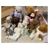 large lot of mixed stuff animals