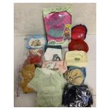 12 Cabbage Patch Kids outfits and bags