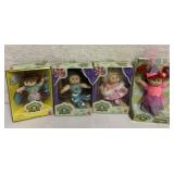 Lot of 4 Cabbage Patch Kids 5" Dolls