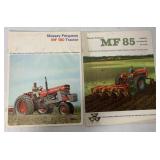 2 Massey-Ferguson brochures-MF 180 Tractor