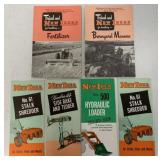6 New Idea brochures-stalk shredder,hydraulic