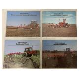 4 International brochures-Plows, planters,harrows