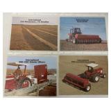 4 International brochures-grain drills, grinder-mi