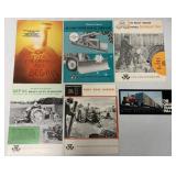 6 Massey-Ferguson brochures-sub-soiler, saw,