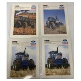 4 Ford Tractors brochures