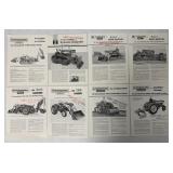 8 International brochures-skid-shovels,back hoe,