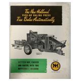 New Holland model 76 Automaton pick up baling