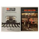 2 Allis-Chalmers brochures-gleaner combine and