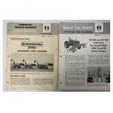 2 International Sales Bulletins 1955 and 1958