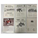 6 International brochures-mowers, plow, and more